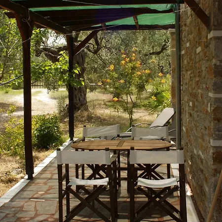 Villa Elea Stone In Organic Quiet Olive Grove, Prinos, Thassos *