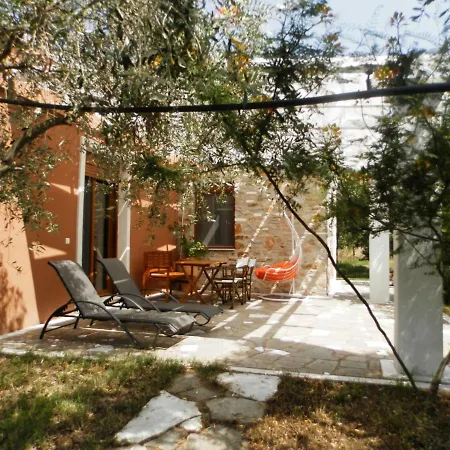 Villa Elea Stone In Organic Quiet Olive Grove, Prinos, Thassos Prinos (Thasos)
