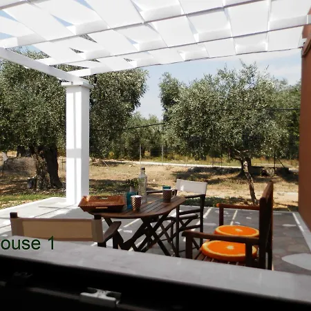 Вилла Elea Stone In Organic Quiet Olive Grove, Prinos, Thassos *